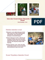 Materi Sosiologi Kelas X Bab 3. Interaksi Sosial Dalam Dinamika Kehidupan Sosial (KTSP)