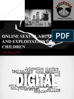 Online Sexual Abuse and Exploitation of Children: Talikala Inc.