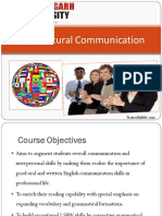 Cross Cultural Communication