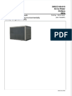 30SCC160-610 Air-to-Water Chillers 50Hz Energy-Saving Chillers With Screw Compressor Using Environmentally Friendly Refrigerant R134a