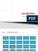 Vocabulary Revision 4-7