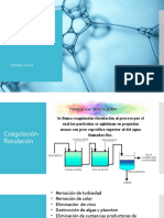 Coagulación Floculación