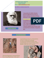 November 24 1859, Charles: Darwin Published His Famous Theory On The Evolution of Early Humans in His Book