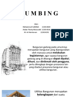 Plumbing: Oleh: Muhammad Fadhillah 222014028 Abdan Thoriq Mutawakil 222014166 M. Ari Kurniawan 222014192