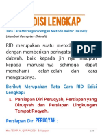 Edisi Lengkap: Persiapan Diri Peruqyah, Persiapan Yang Diruqyah Dan Persiapan Lingkungan Tempat Ruqyah