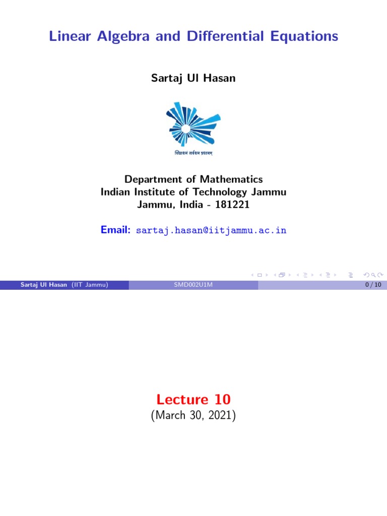 Basis and Dimension in Linear Algebra | PDF | Basis (Linear Algebra ...