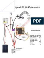 Electrical Plan - Small Boat Wiring Diagram With Battery Monitor and Solar and Engine