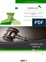 Company Law 1-6 Binder