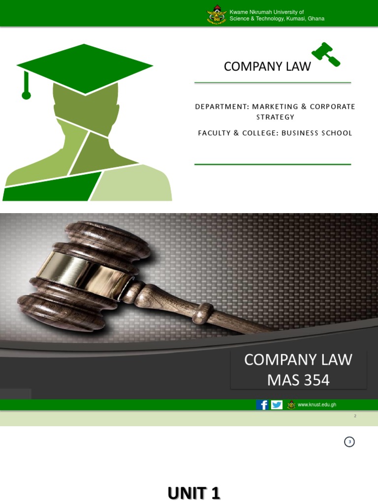Company Law 16 Binder PDF Corporations Companies