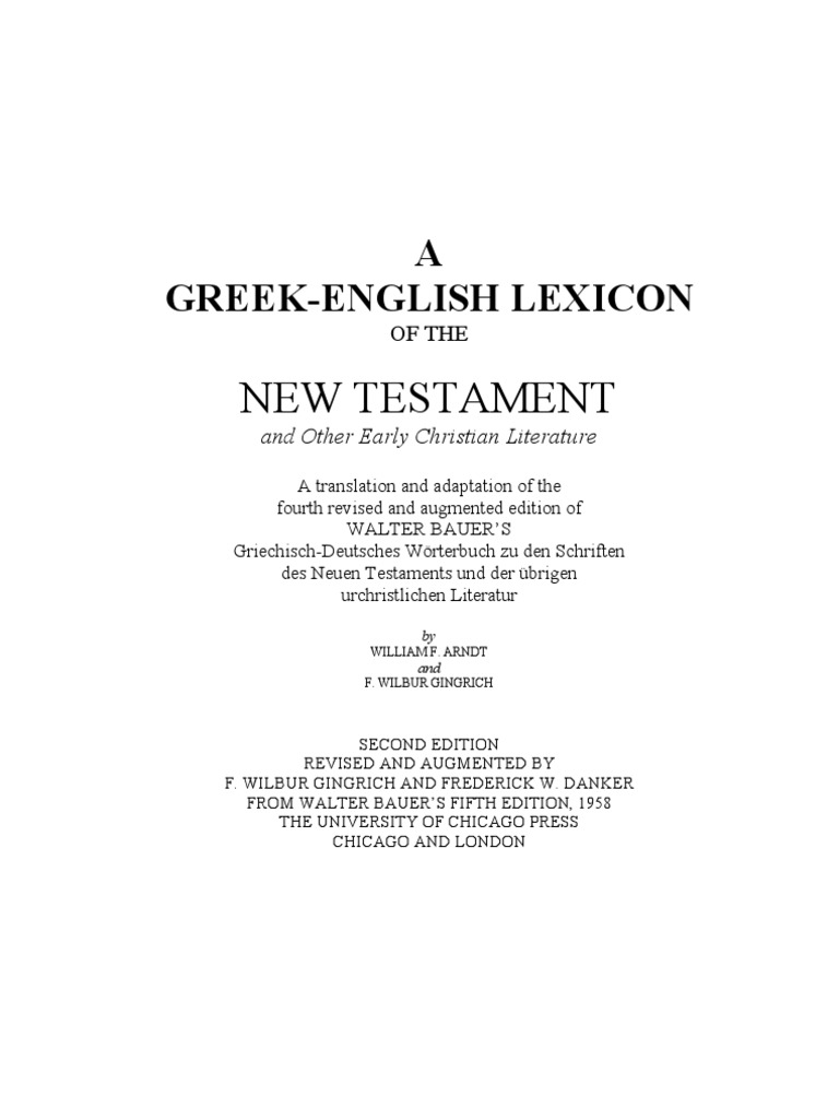Greek Lexicon PDF