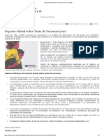 Reporte Global Sobre Trata de Personas 2020