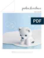 Osito Polar Bebe Amigurumi