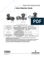 Fisher Control Valve Selectiion Guide