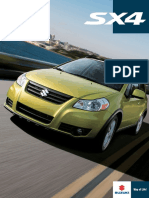 Brochure Suzuki SX4 2013