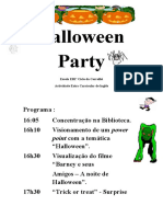 Halloween Party-programa