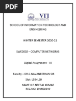 Simulation of DNS Using UDP Sockets | PDF