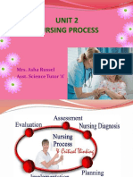 Unit 2 Nursing Process