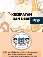 Kecepatan Dan Debit