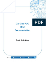 Car Gas POC Brief Documentation: Bolt Solution