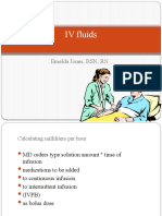 IV Fluid Calculation