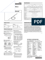 Keyence Sensor Instruction Manual