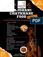 Rajdhani IIT Menu - 2