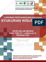 Dagri - LPJ Syukuran Wisuda TMM - April