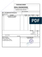 Ideal Engineering: Purchase Order