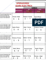 Cronograma Horarios TPG