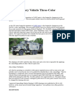 NATO Military Vehicle Three Color Camouflage