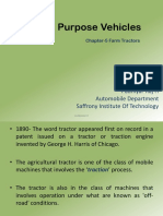 Farm Tractors and Special Purpose Vehicles