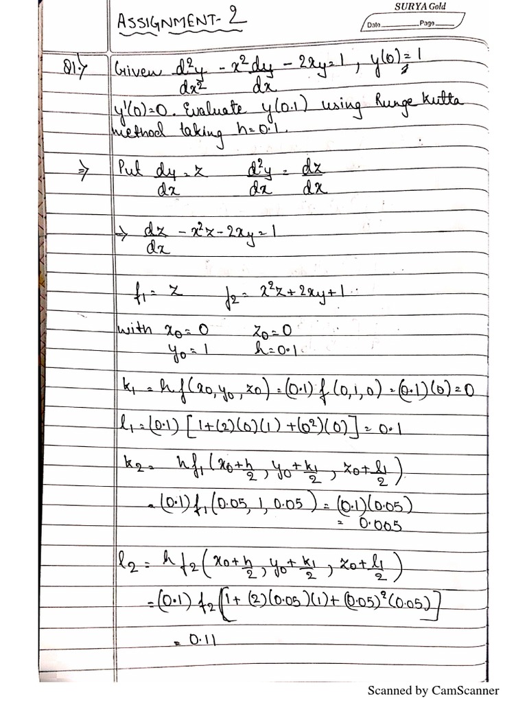 maths assignment 2