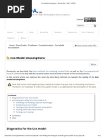 Cox Model Assumptions E Martingala Residuals - Easy Guides in R