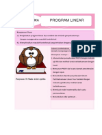 Program Linear: Modul Matematika