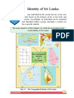 Fig. 2.1 - The Geographical Identity of Sri Lanka