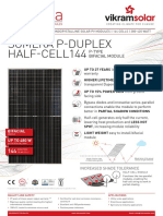 Somera P-Duplex HALF-CELL144: P-Type Bifacial Module