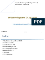 Embedded Systems Lecture 4 PCB