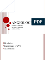 Angiology: General Anatomy Dr. Sabah Rehman (MBBS, Mphil)