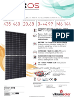 High-efficiency monocrystalline half-cell solar module with up to 15% power gain