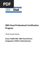 IBM Cloud Professional Certification Program: Study Guide Series