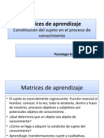 Matrices de Aprendizaje