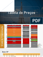 Programação e tabela de preços da TV Gazeta