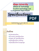 Lecture 2.construction Specifications