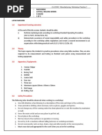 DJJ30082 Worksheet Milling Report