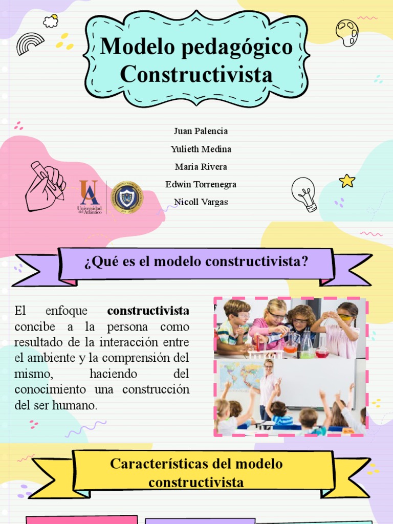 Modelo Pedagógico Constructivista | PDF | Constructivismo (filosofía de la  educación) | Aprendizaje