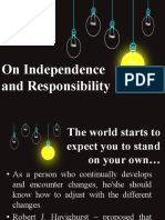 On Independence and Responsibility