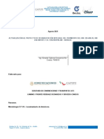 Actualización al proyecto de rehabilitación del km 220+000 al 246+000