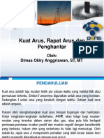 Kuat Arus, Rapat Arus Dan Penghantar