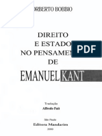 Norberto Bobbio - Direito e Estado no Pensamento de Emanuel Kant - Ano 2000