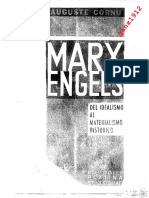 CORNÚ, AUGUSTE - Marx & Engels (Del Idealismo Al Materialismo Histórico) (OCR) (Por Ganz1912)